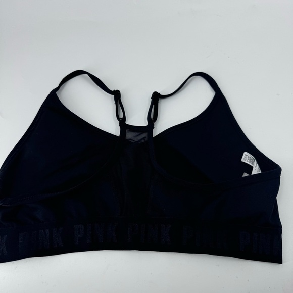 Pink Racer Shear back Sports Bra - Picture 2 of 8